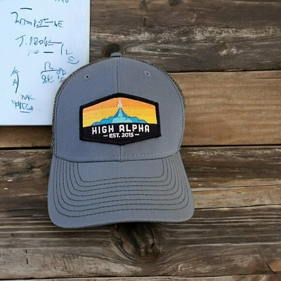 High Alpha Trucker's Cap - Dress Like You're in a Think Tank - Picture 1 of 6